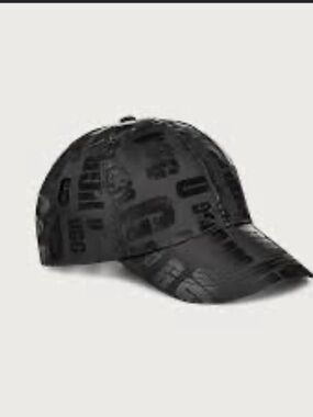 UGG Black Logo-Print Baseball Cap